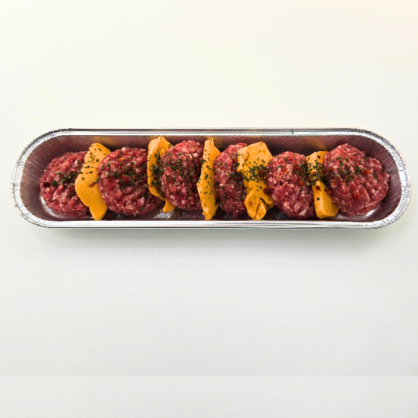 Nacho Cheese Beef Sliders Tapas