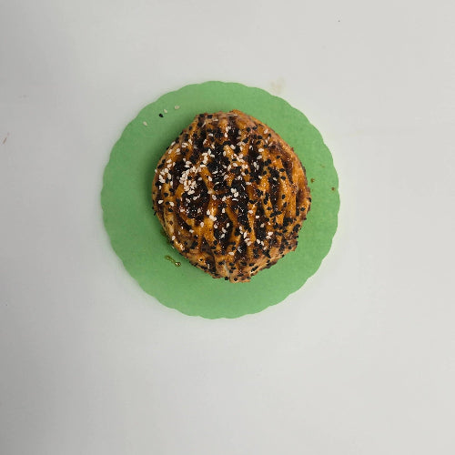 Puff Pastry Burger with Peppercorn Sauce and Coffee and Black Pepper Glaze