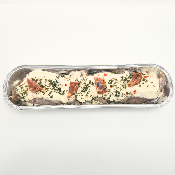 Chicken Yoghurt, Garlic and Chorizo Tapas