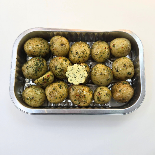Garlic Butter New Potatoes Kellen's Butchers Southport