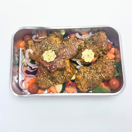 Garlic and Herb Chicken Tray Bake Kellen's Butchers Southport