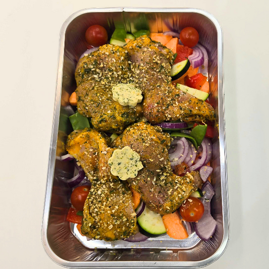 Garlic and Herb Chicken Tray Bake Kellen's Butchers Southport