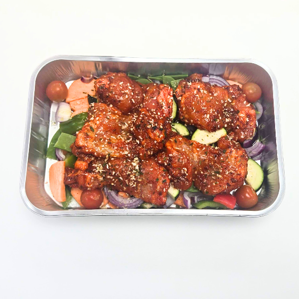 Harissa Chicken Tray Bake Kellen's Butchers Southport