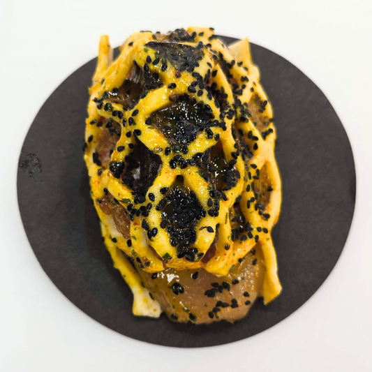 Lattice Chicken with Black Pudding, Honey and Mustard Sauce Kellen's Butchers Southport
