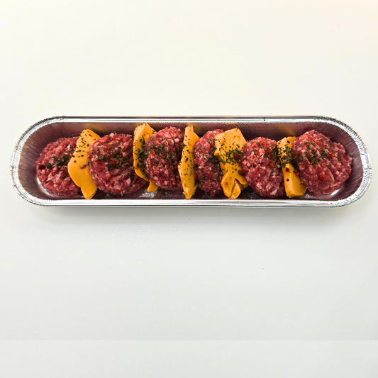 Nacho Cheese Beef Sliders Tapas