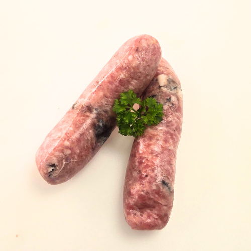 Pork and Black Pudding Handmade Thick Sausages